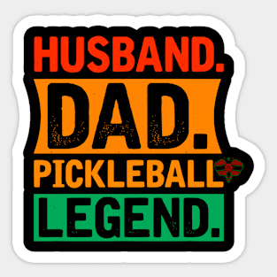 Funny Pickleball Grandpa Gift Sticker